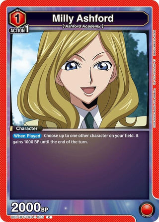 Milly Ashford (086) (UE04BT/CGH-1-086) [UE04BT] - Union Arena Single