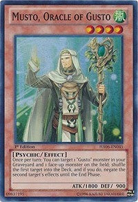 Musto Oracle of Gusto (6045) (HA06) - YuGiOh Single