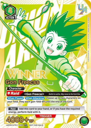 Gon Freecss (078) (Winner) (UEPR/HTR-1-078) [UEPR] - Union Arena Single