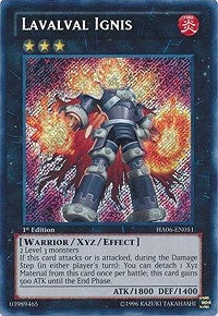 Lavalval Ignis (6051) (HA06) - YuGiOh Single