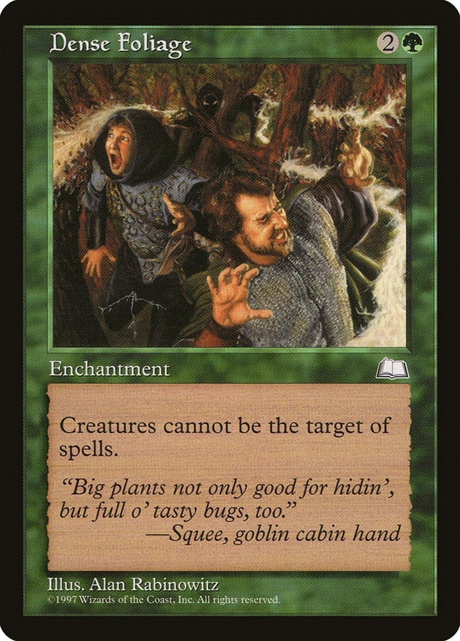 Dense Foliage [WTH] - MTG Single