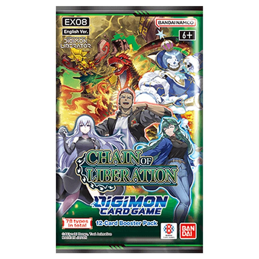 Chain of Liberation Booster Pack - Digimon Card Game Sealed