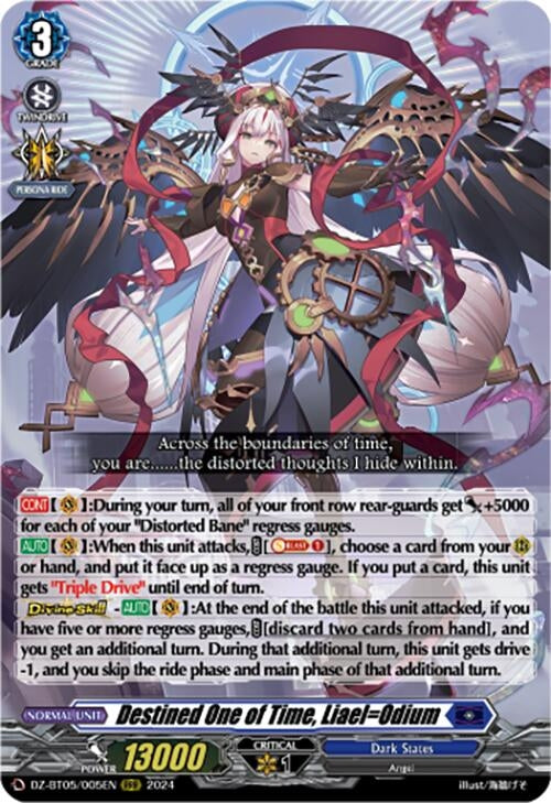 Destined One of Time Liael=Odium (DZ-BT05/005EN) [BT05OA] - Cardfight Vanguard Single