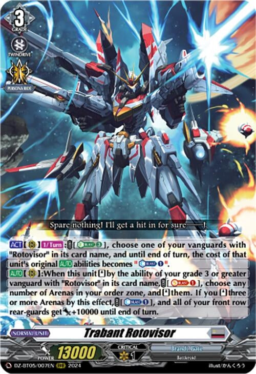Trabant Rotovisor (DZ-BT05/007EN) [BT05OA] - Cardfight Vanguard Single