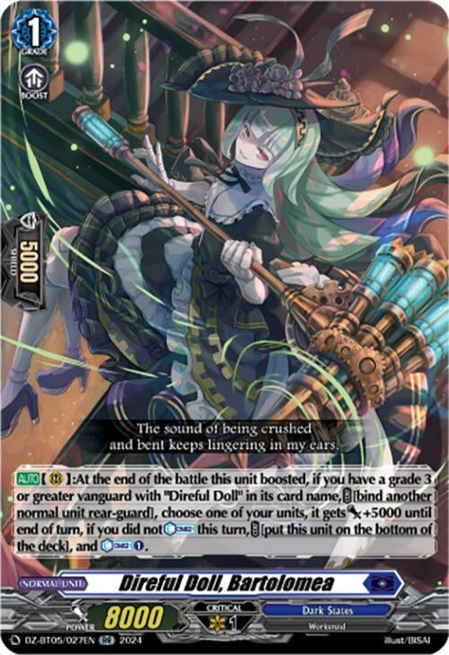 Direful Doll Bartolomea (DZ-BT05/027EN) [BT05OA] - Cardfight Vanguard Single