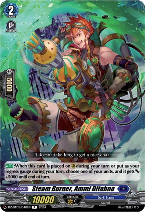 Steam Burner Ammi Ditahna (DZ-BT05/048EN) [BT05OA] - Cardfight Vanguard Single