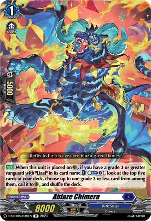 Ablaze Chimera (DZ-BT05/049EN) [BT05OA] - Cardfight Vanguard Single