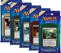 Return to Ravnica - All 5 Intro Packs [RTR] - MTG Sealed