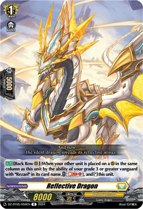 Reflective Dragon (DZ-BT05/059EN) [BT05OA] - Cardfight Vanguard Single