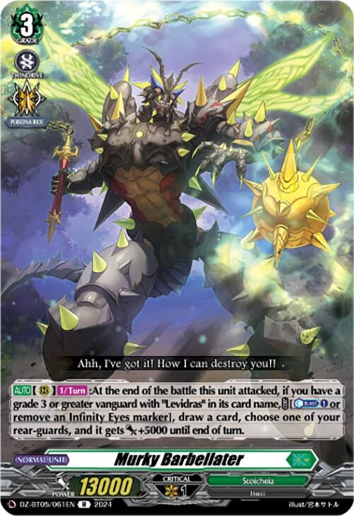 Murky Barbellater (DZ-BT05/061EN) [BT05OA] - Cardfight Vanguard Single