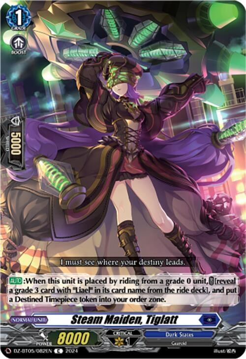 Steam Maiden Tiglatt (DZ-BT05/082EN) [BT05OA] - Cardfight Vanguard Single
