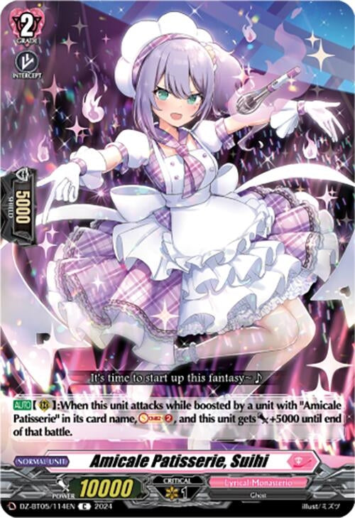 Amicale Patisserie Suihi (DZ-BT05/114EN) [BT05OA] - Cardfight Vanguard Single
