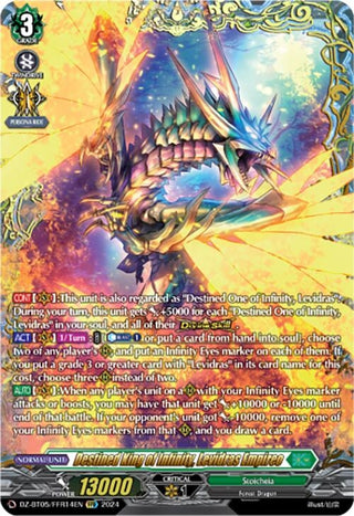 Destined King of Infinity Levidras Empireo (FFR) (DZ-BT05/FFR14EN) [BT05OA] - Cardfight Vanguard Single