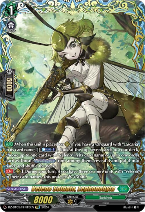 Veleno Soldato Lephonohyla (FFR) (DZ-BT05/FFR15EN) [BT05OA] - Cardfight Vanguard Single