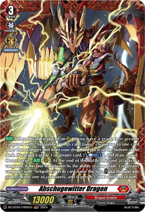 Abschugewitter Dragon (FR) (DZ-BT05/FR05EN) [BT05OA] - Cardfight Vanguard Single
