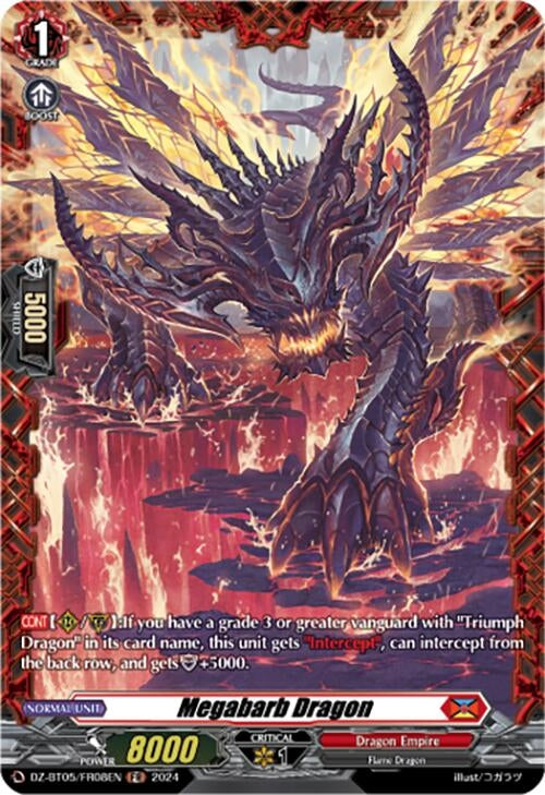 Megabarb Dragon (FR) (DZ-BT05/FR08EN) [BT05OA] - Cardfight Vanguard Single