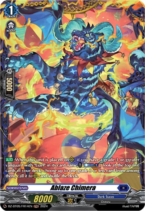 Ablaze Chimera (FR) (DZ-BT05/FR14EN) [BT05OA] - Cardfight Vanguard Single
