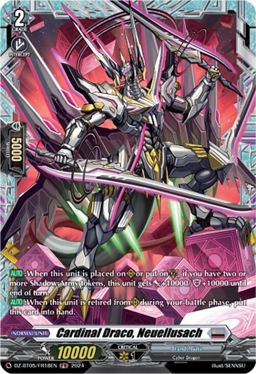 Cardinal Draco Neuellusach (FR) (DZ-BT05/FR18EN) [BT05OA] - Cardfight Vanguard Single