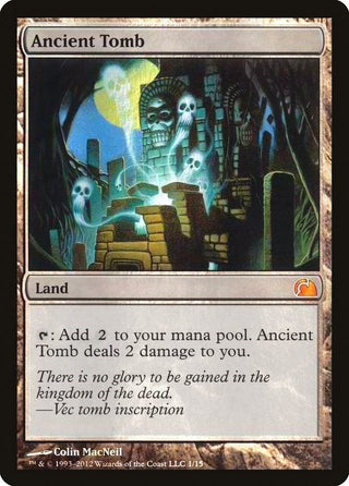 Ancient Tomb (1) [V12] - MTG Single