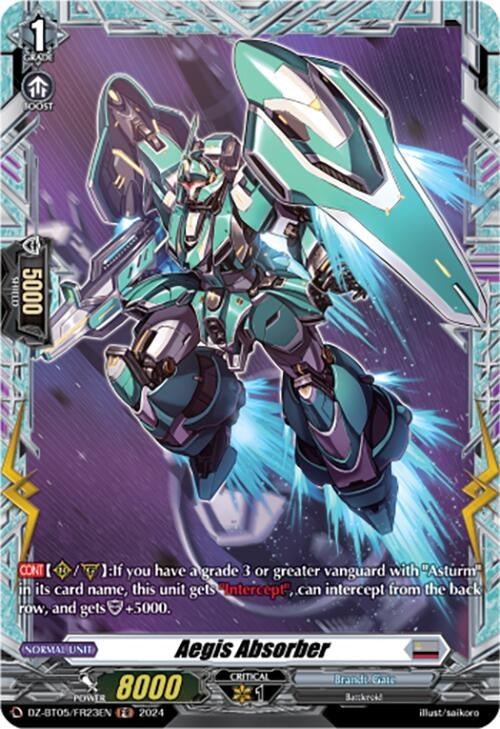 Aegis Absorber (FR) (DZ-BT05/FR23EN) [BT05OA] - Cardfight Vanguard Single