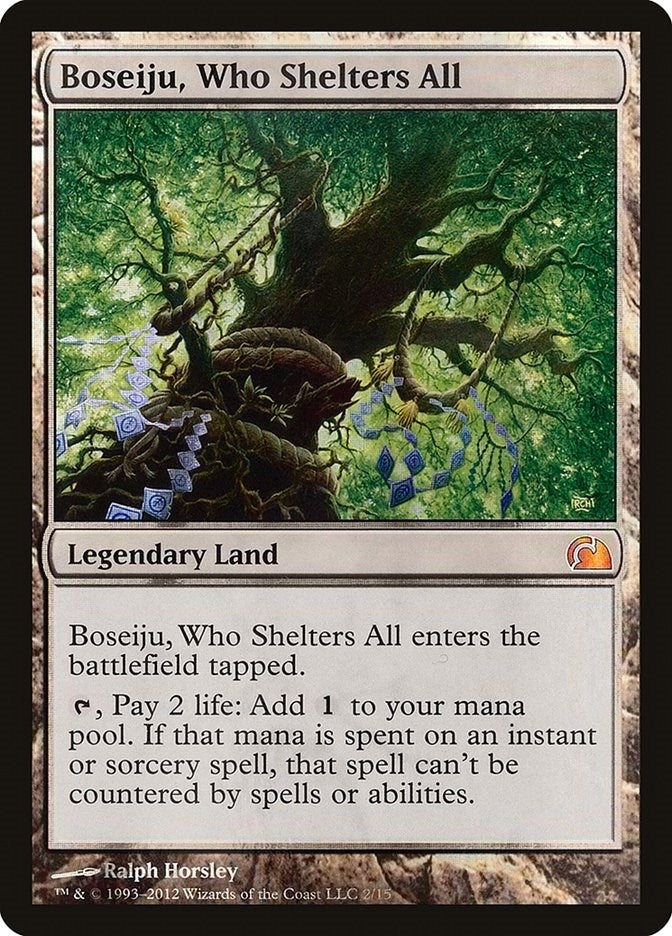 Boseiju Who Shelters All (2) [V12] - MTG Single