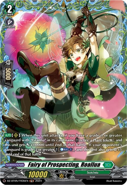 Fairy of Prospecting Roallua (FR) (DZ-BT05/FR35EN) [BT05OA] - Cardfight Vanguard Single