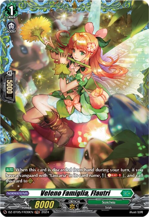 Veleno Famiglia Flautri (FR) (DZ-BT05/FR39EN) [BT05OA] - Cardfight Vanguard Single