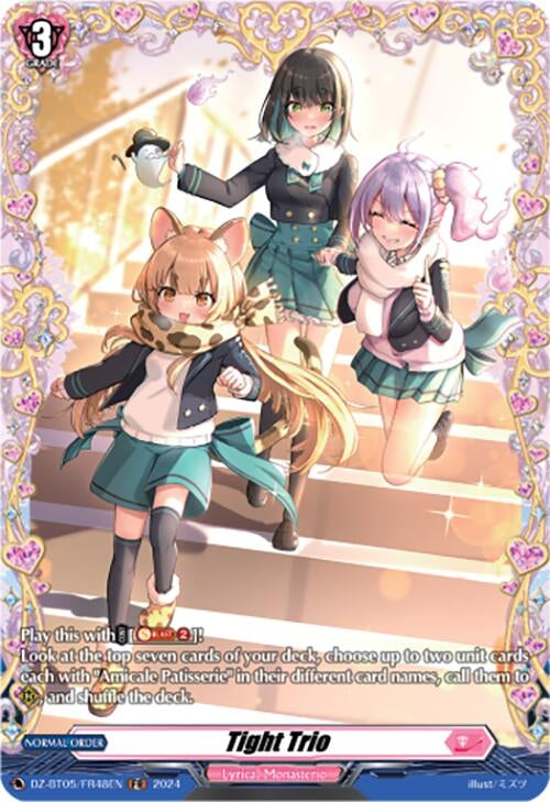 Tight Trio (FR) (DZ-BT05/FR48EN) [BT05OA] - Cardfight Vanguard Single
