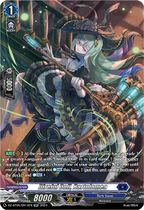 Direful Doll Bartolomea (SR) (DZ-BT05/SR14EN) [BT05OA] - Cardfight Vanguard Single