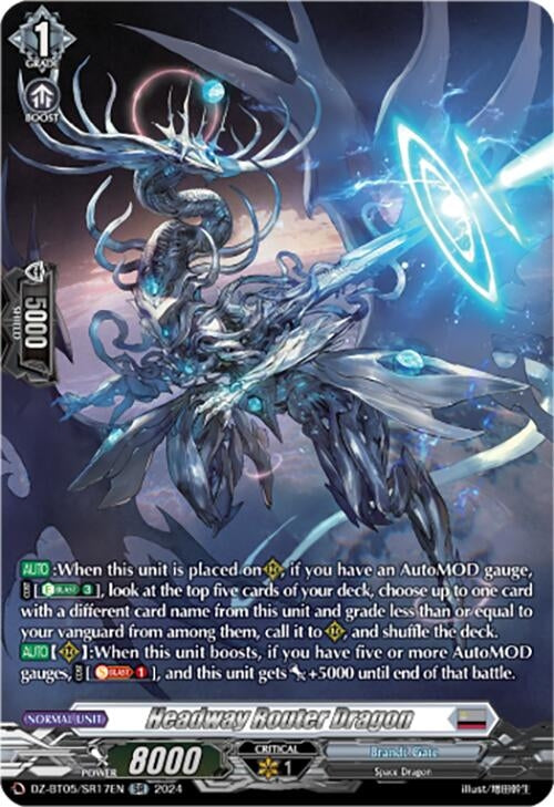 Headway Router Dragon (SR) (DZ-BT05/SR17EN) [BT05OA] - Cardfight Vanguard Single