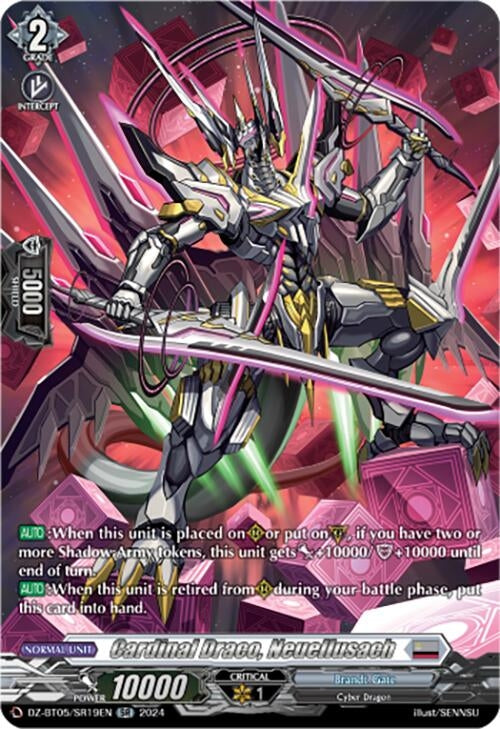 Cardinal Draco Neuellusach (SR) (DZ-BT05/SR19EN) [BT05OA] - Cardfight Vanguard Single