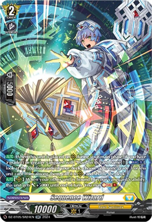 Sequence Wizard (SR) (DZ-BT05/SR24EN) [BT05OA] - Cardfight Vanguard Single