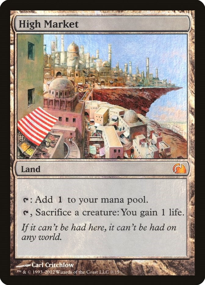 High Market (9) [V12] - MTG Single