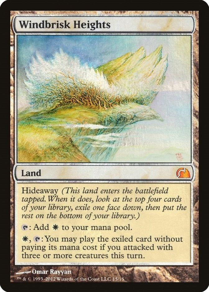Windbrisk Heights (15) [V12] - MTG Single