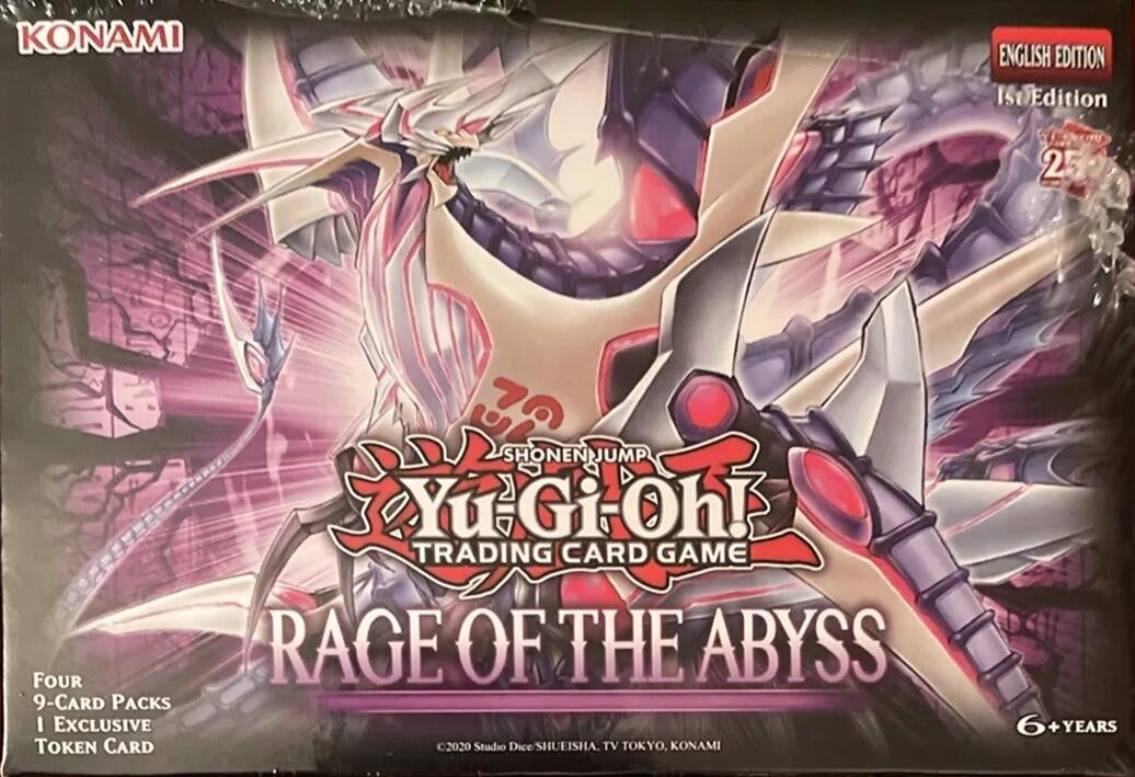 Rage of the Abyss Booster Box [1st Edition] Mini Box (Retail Exclusive) (ROTA) - YuGiOh Sealed