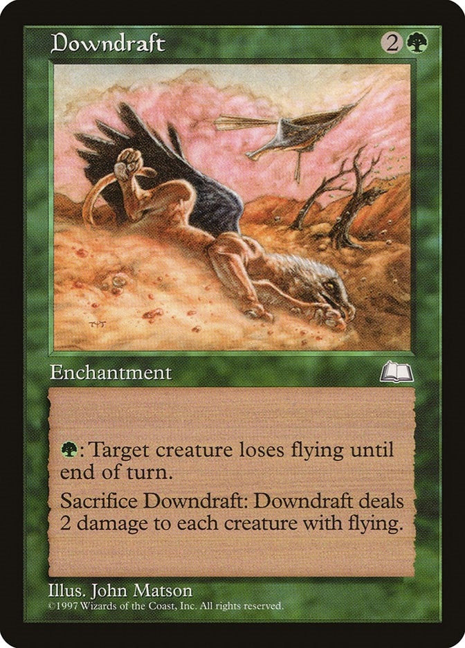 Downdraft [WTH] - MTG Single
