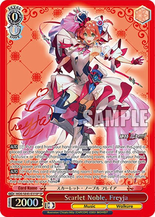 Scarlet Noble Freyja (SP) (MDE/SE45E31SP SP) [MDE/SE45] - Weiss Schwarz Single