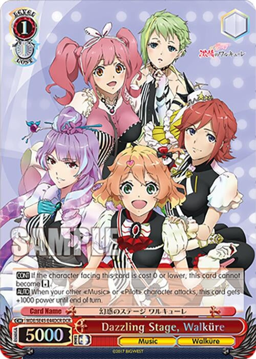 Dazzling Stage Walkure (DCR) (MDE/SE45E44DCR DCR) [MDE/SE45] - Weiss Schwarz Single
