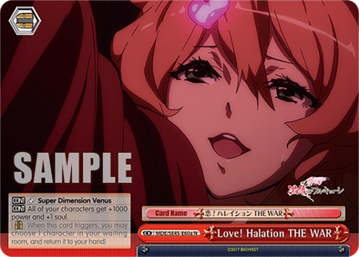 Love! Halation THE WAR (A) (MDE/SE45E60a N) [MDE/SE45] - Weiss Schwarz Single