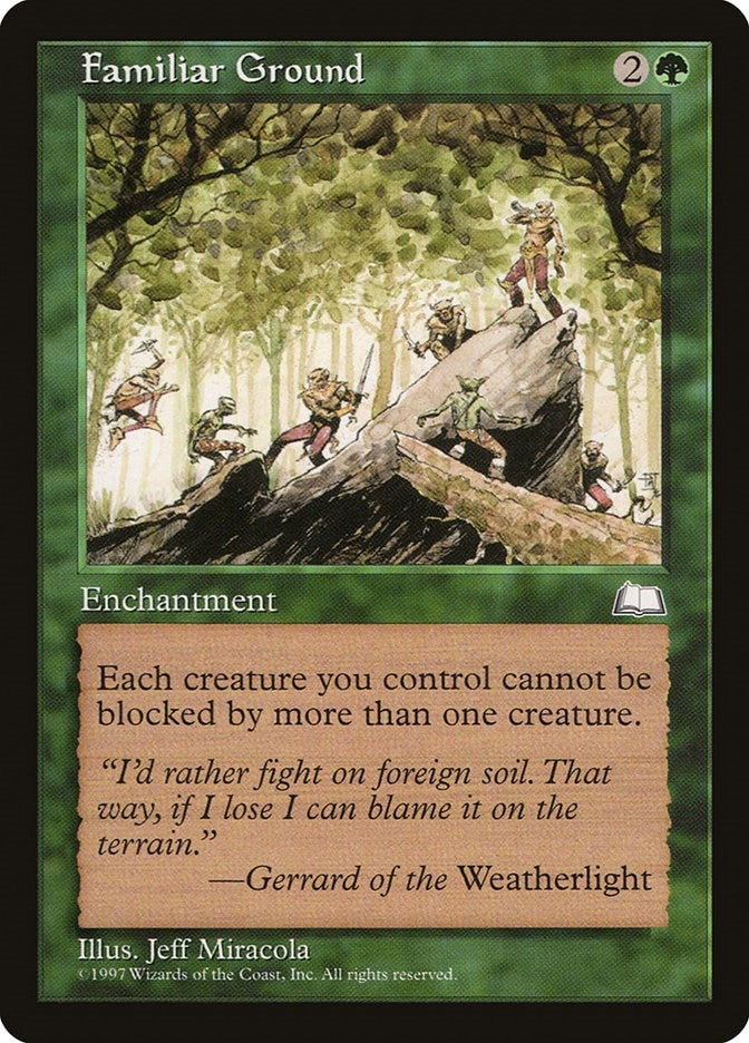 Familiar Ground [WTH] - MTG Single