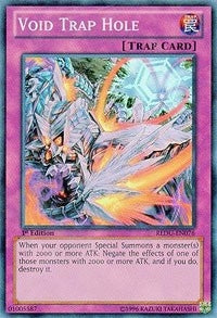 Void Trap Hole (76) (REDU) - YuGiOh Single