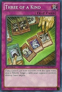Three of a Kind (77) (REDU) - YuGiOh Single