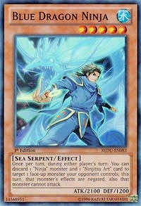 Blue Dragon Ninja (83) (REDU) - YuGiOh Single