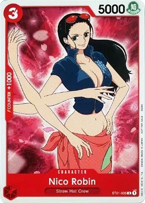 Nico Robin (ST01-008) (OPDD) - One Piece Card Game Single
