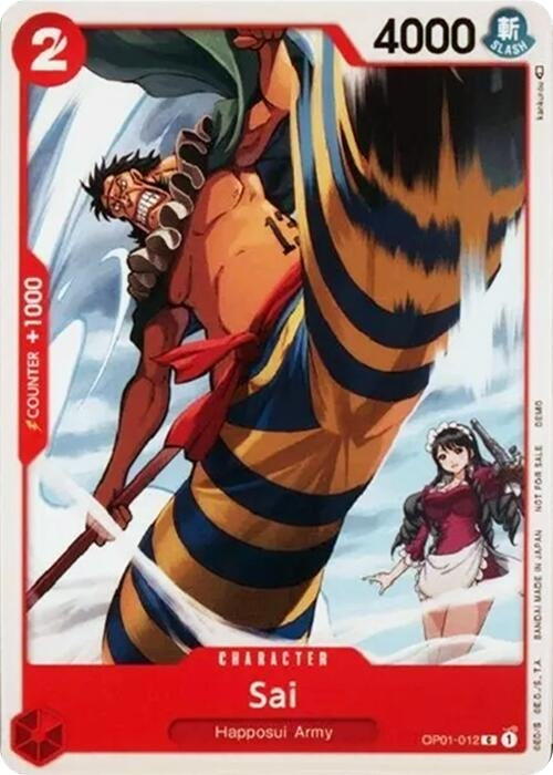 Sai (OP01-012) (OPDD) - One Piece Card Game Single