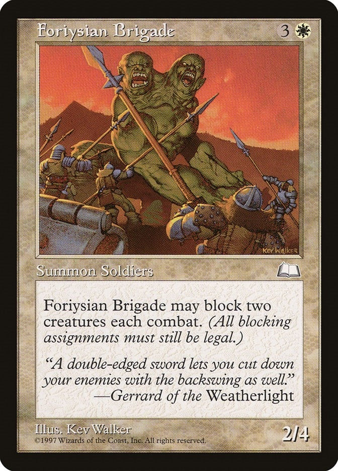 Foriysian Brigade [WTH] - MTG Single