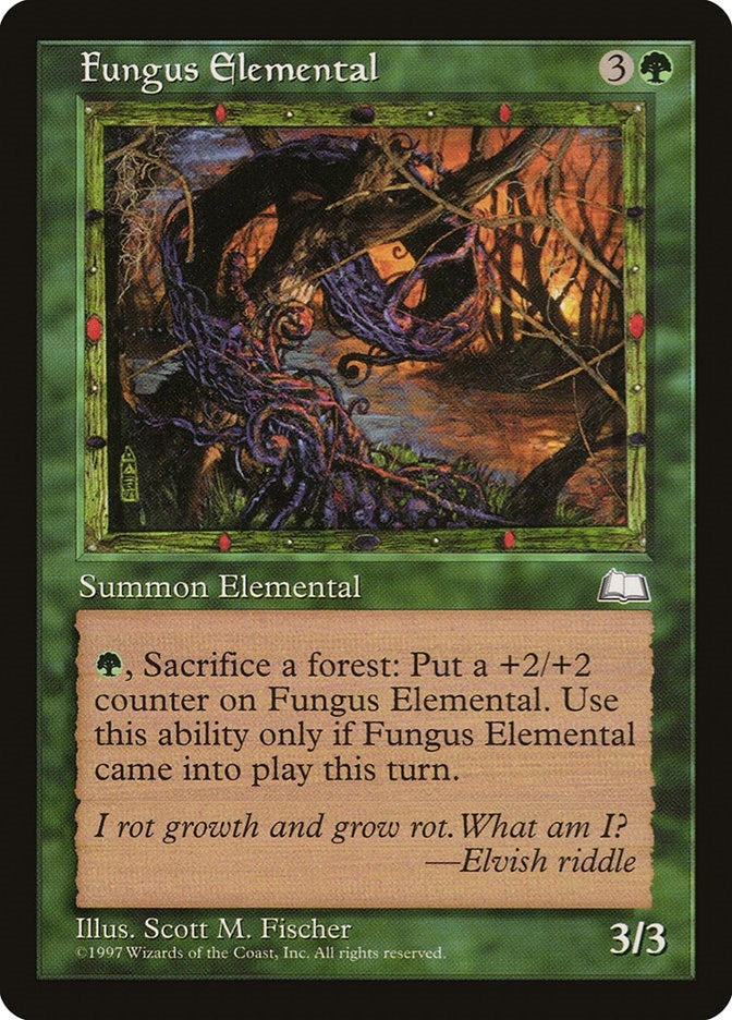 Fungus Elemental [WTH] - MTG Single