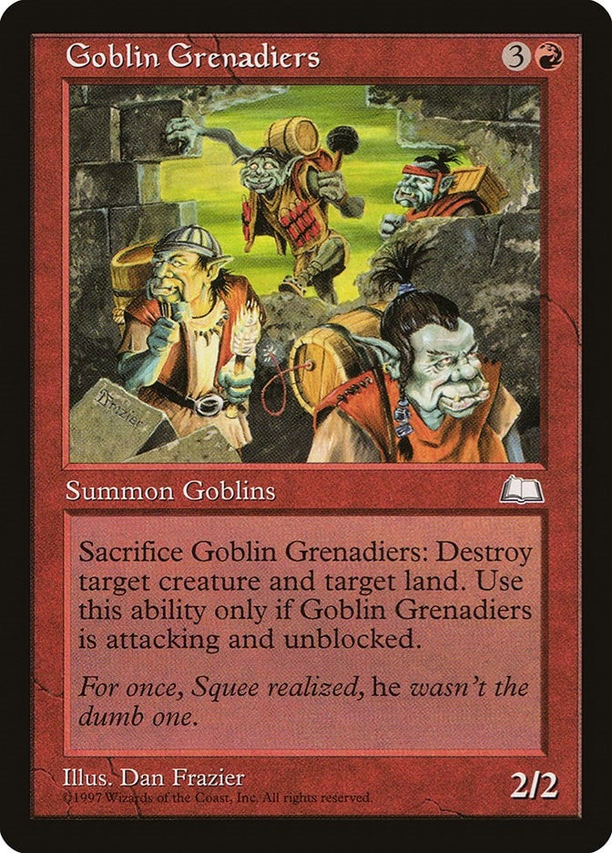 Goblin Grenadiers [WTH] - MTG Single