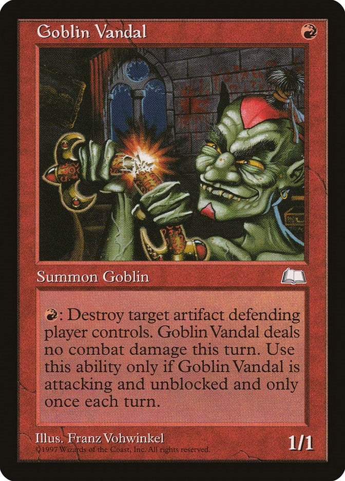 Goblin Vandal [WTH] - MTG Single