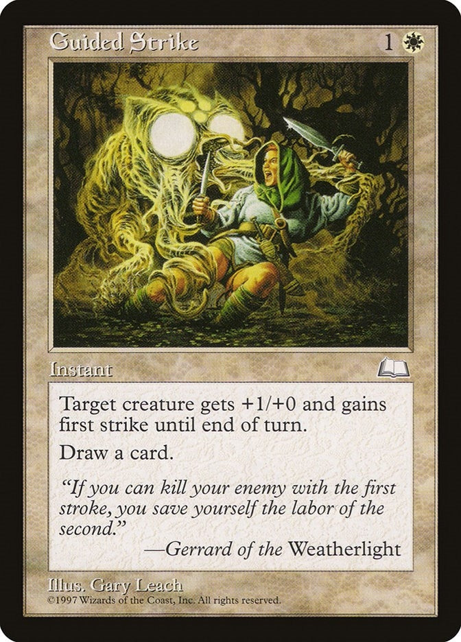 Guided Strike [WTH] - MTG Single